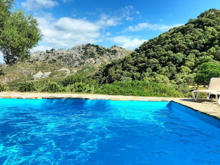 Casa rural para 10 personas, con vistas además de jardín y piscina en Grazalema - 4