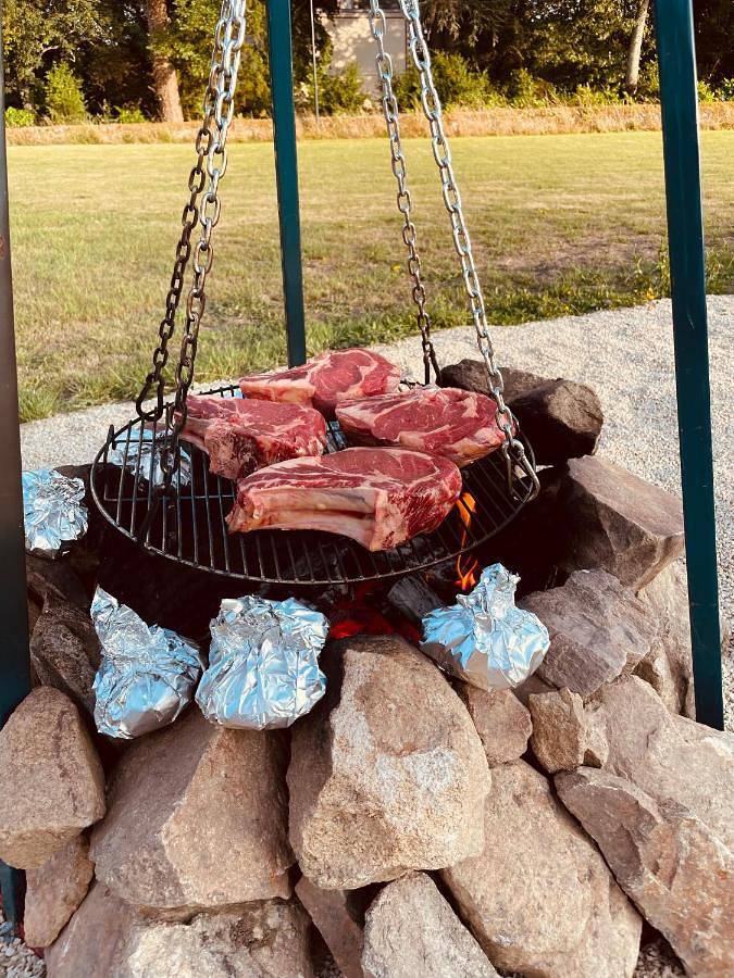 Gîte pour 2 personnes, avec terrasse ainsi que vue et jardin à Lussac-les-Églises - 3