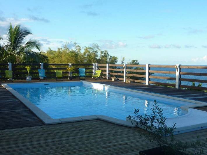 Location de vacances pour 3 personnes, avec jardin ainsi que piscine et vue dans Sainte-Rose (La Réunion) - 4