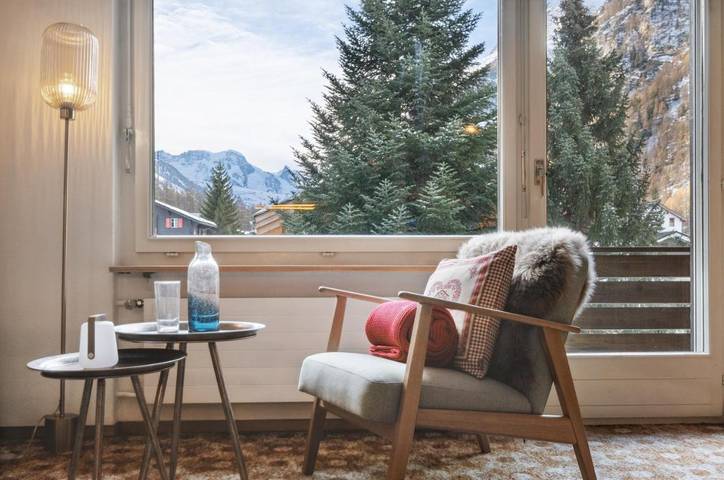 Ferienwohnung für 2 Personen, mit Balkon und Terrasse sowie Ausblick in Randa