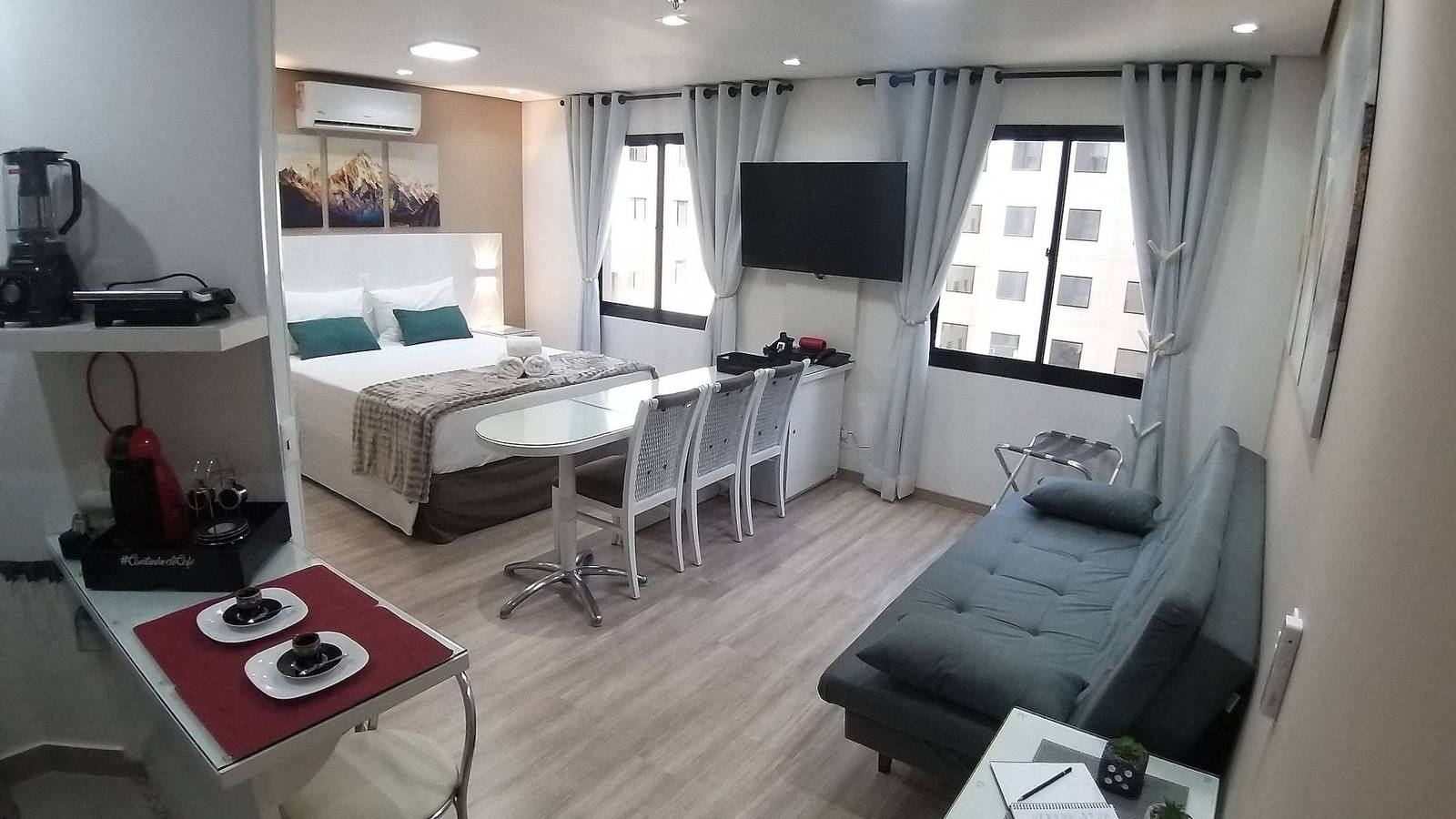 Appartamento intero, 1010 Suite Diamond Hotel Merc Timessquare Moema Sp in Moema, San Paolo (Brasile)