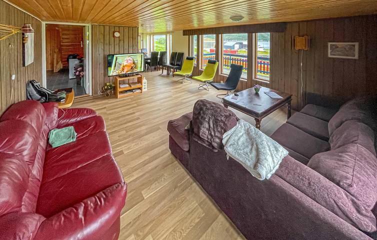 Ferienhaus für 16 Personen, mit Terrasse und Garten sowie Sauna, mit Haustier in Finnmark - 3