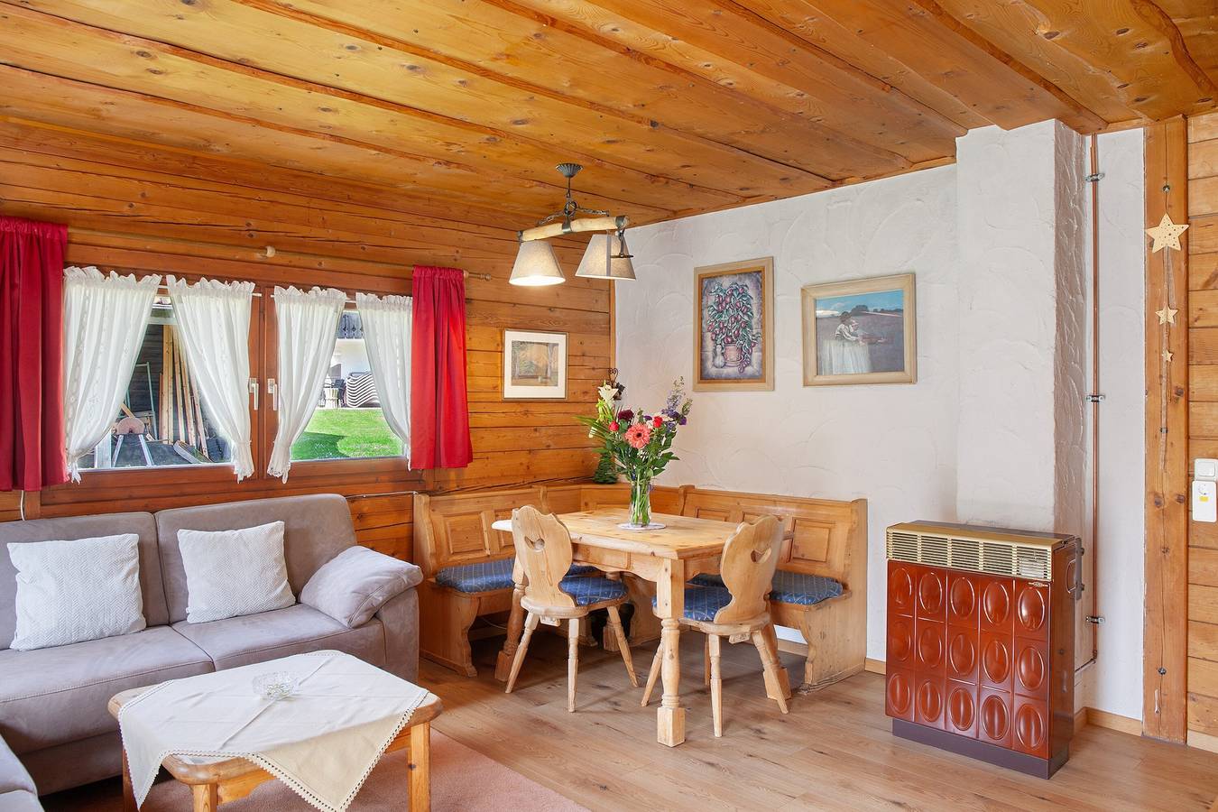 Ferienhaus 'Grashäusl' mit Bergblick und privater Terrasse in Grainau, Eibsee