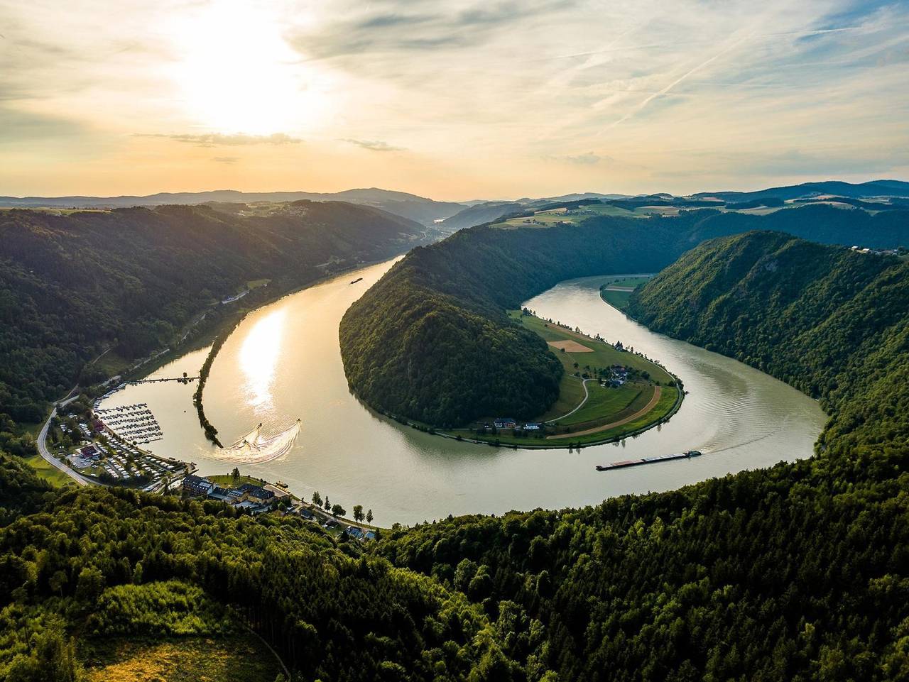 Riverresort Donauschlinge - Doppelzimmer Donau.Steig, Bad, Wc in Mühlviertel
