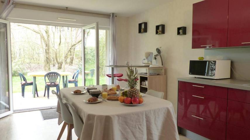 Appartement de vacances pour 4 personnes, avec jardin et terrasse - 1