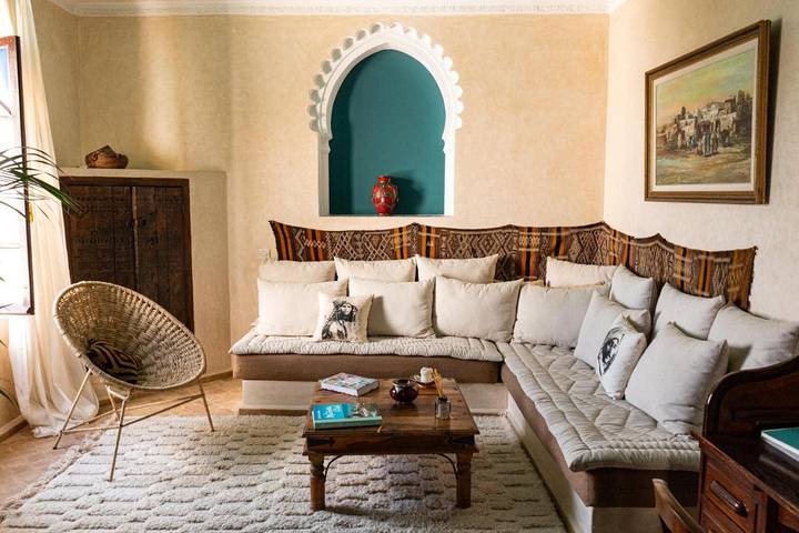 Maison d’hôte pour 3 personnes, avec vue et jardin à Tanger - 4