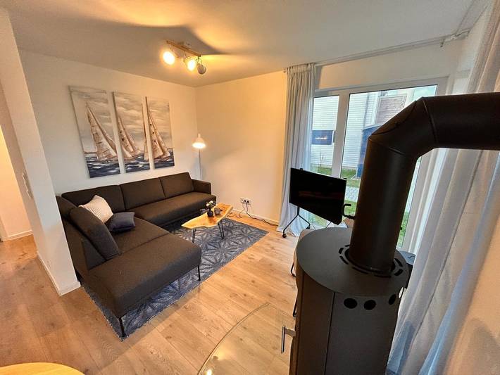 Ferienhaus für 5 Personen, mit Seeblick und Sauna sowie Garten an der Nordsee - 2