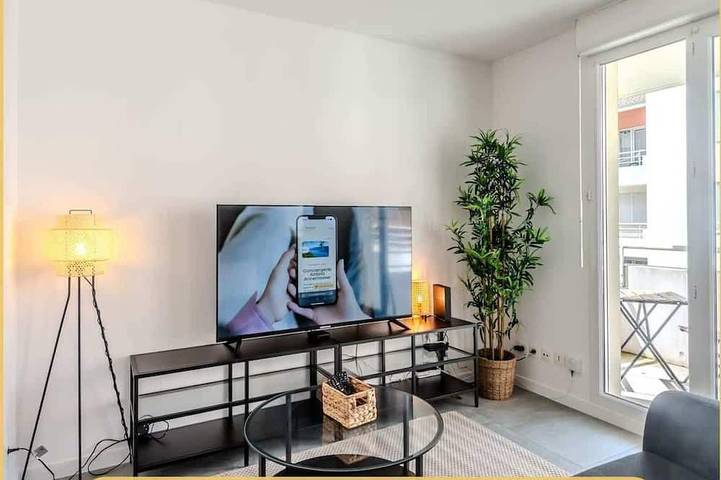 Gîte pour 4 personnes, avec Balcon à Ville-la-Grand