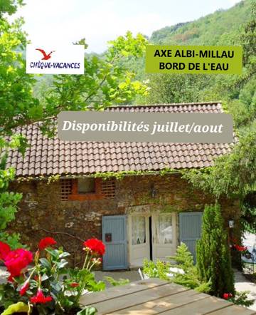 Gîte pour 4 personnes, avec jardin et terrasse à Plaisance (Aveyron)