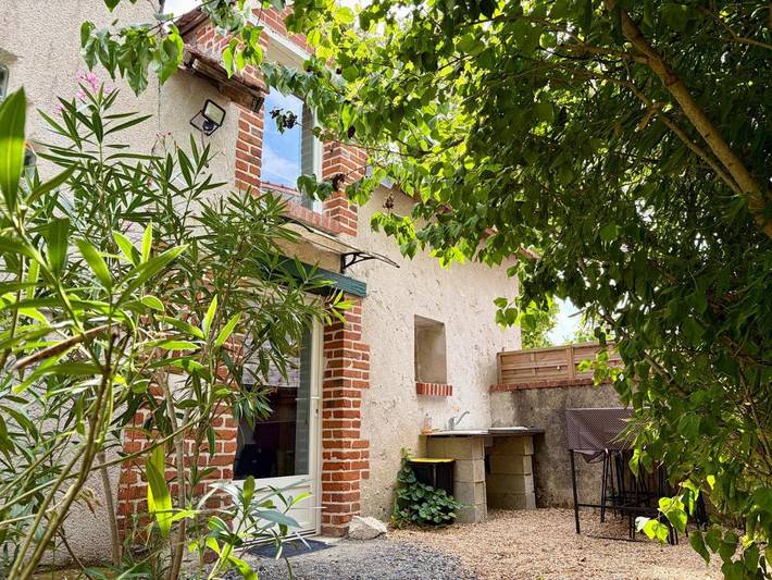 Location de vacances pour 3 personnes, avec Terrasse et Jardin à Chouzy-sur-Cisse