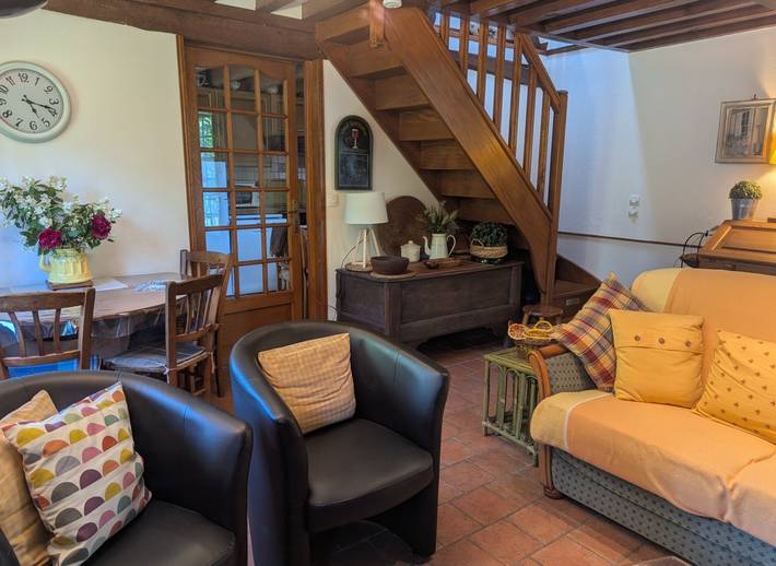 Gîte pour 4 personnes, avec terrasse et jardin à Pennedepie - 3