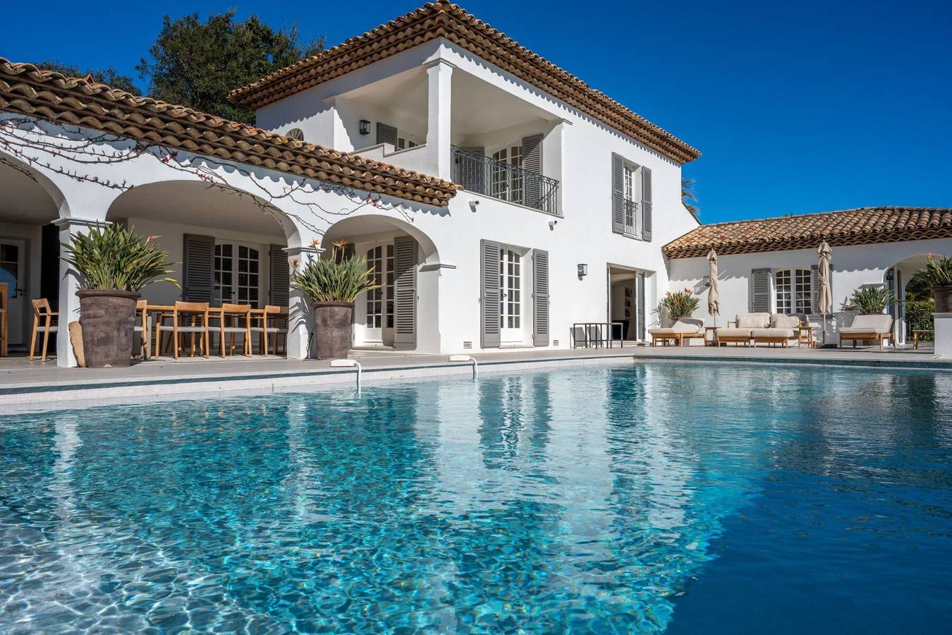 Villa 'Belle Vue - Esprit Du Sud' avec vue mer, Wi-Fi et climatisation in Sainte-Maxime, Côte méditerranéenne (France)