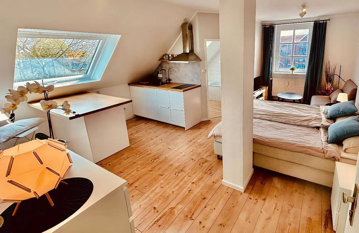 Ganze Wohnung, Komfortables Ferienappartment im Hafen von Orth in Westfehmarn, Fehmarn