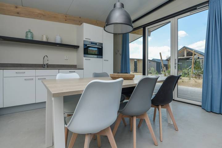 Chalet für 6 Personen, mit Terrasse und Balkon/Terrasse in den Niederlande - 4