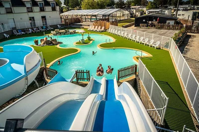 Stacaravan Evasion 3 kamers 7 personen in Ambon, Côte des Mégalithes