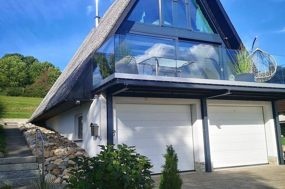 Ferienhaus Fynnhütte - Ferienhaus, Dusche oder Bad, Wc, 2 Schlafräume in Tann, Rhön-Hessen