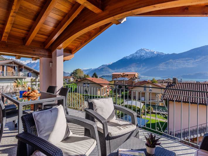 Gîte pour 4 personnes, avec jardin ainsi que vue sur le lac et balcon, animaux acceptés à Gravedona - 2
