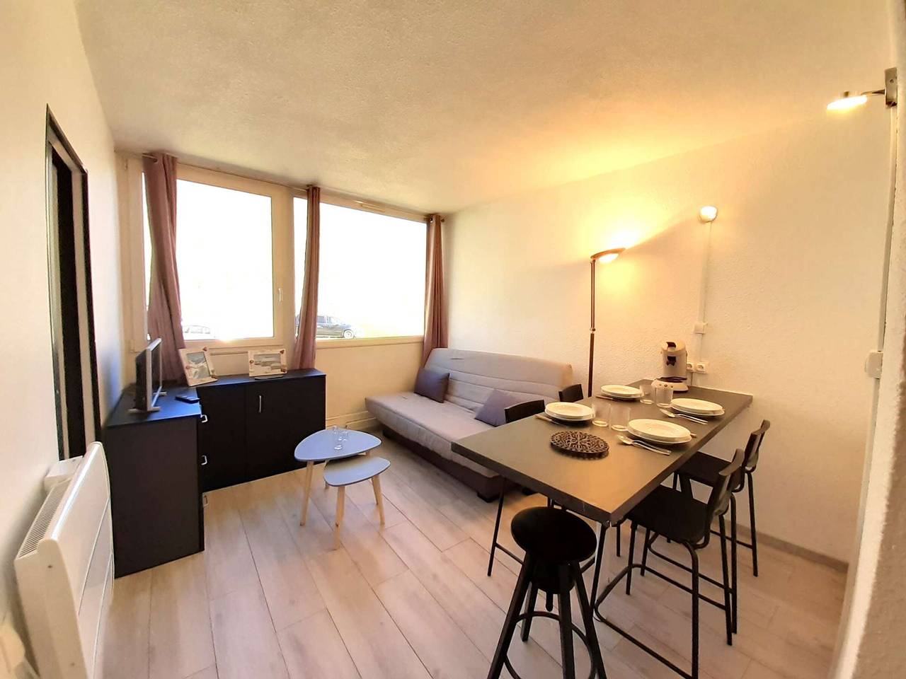 Ganzes Studio, Gemütliches Studio für 4 Personen, Ski-in/Ski-out, Piau Engaly, gut ausgestattete Küche in Piau-Engaly, Aragnouet