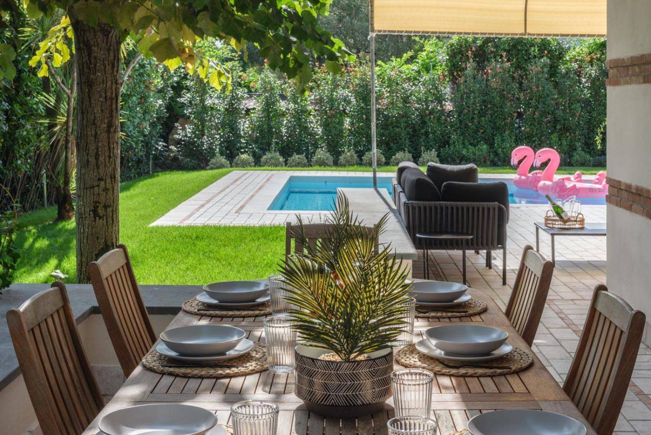 Ganze Wohnung, Ferienwohnung für 14 Personen mit Sauna in Forte dei Marmi, Italienische Riviera