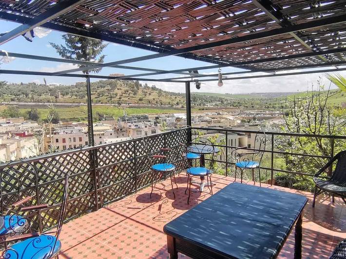 Gîte pour 8 personnes, avec terrasse à Fès - 2