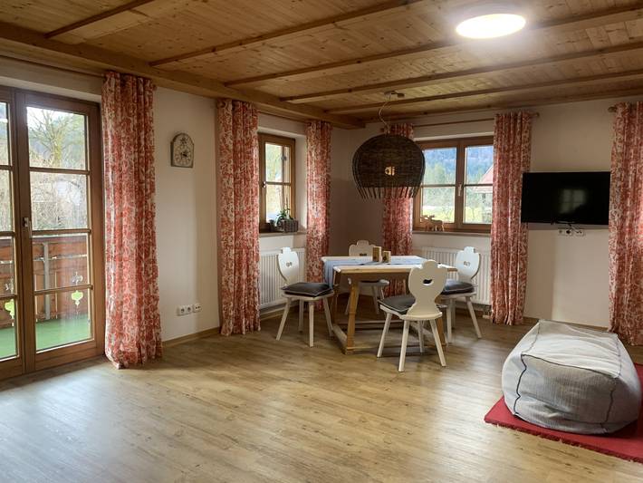 Bauernhof für 2 Personen, mit Garten und Balkon sowie Sauna und Ausblick, mit Haustier in Oberstdorf - 4