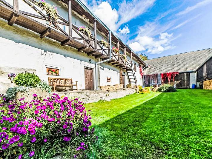 Ferienwohnung für 3 Personen, mit Garten, mit Haustier am Nationalpark Böhmerwald