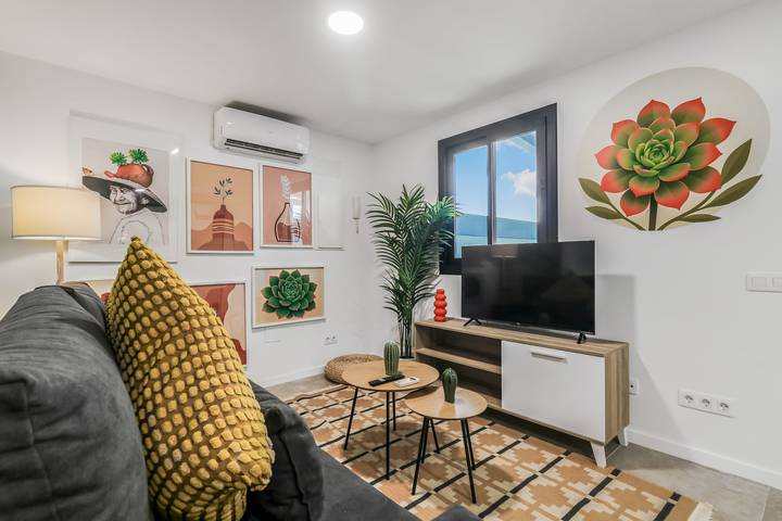 Appartamento per 5 persone, con terrazza in Vecindario