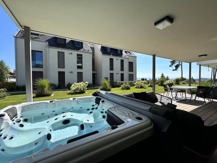 Ferienwohnung für 6 Personen, mit Seeblick und Ausblick sowie Garten in Lindau - 4