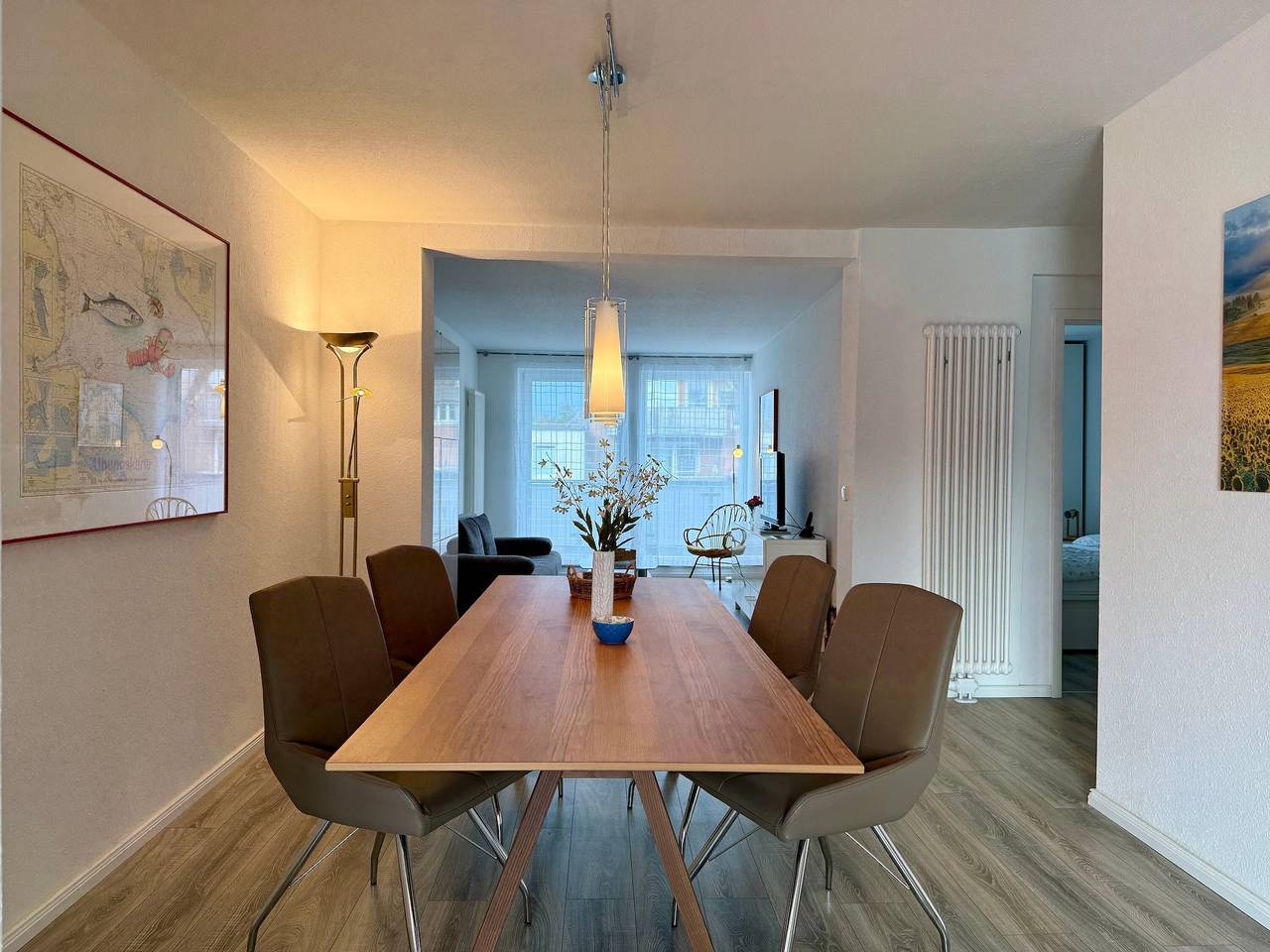 Ganze Wohnung, Ferienwohnung Traveperle 2 mit zwei Balkonen und Traveblick in Travemünde, Lübeck