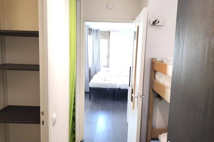 Ganze Wohnung, Studio-126-Ensuite mit Bad-Gartenblick in Juan-les-Pins, Antibes