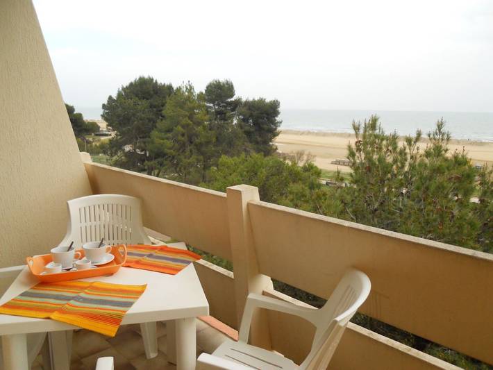 Ferienwohnung für 6 Personen, mit Meerblick und Ausblick sowie Balkon/Terrasse in Bibione - 2