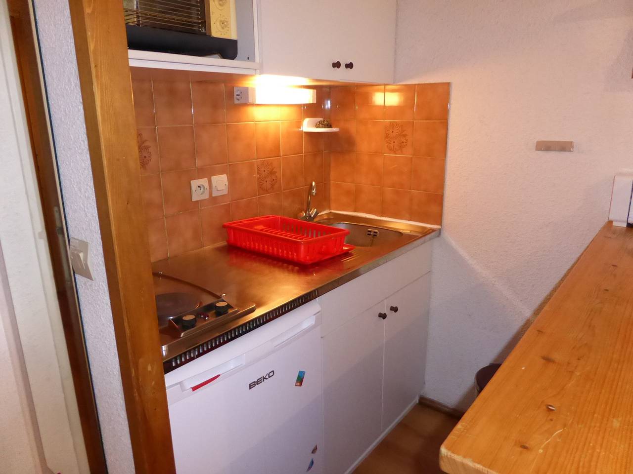 Ganzes Studio, Studio mit Schlafnische für 4 Personen in den Hameaux du Lay, Les Contamines-Montjoie in Les Contamines-Montjoie, Pays du Mont-Blanc
