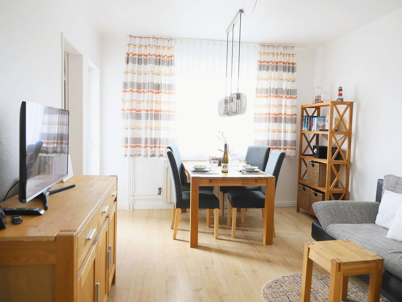 Ganze Wohnung, Komfortable 2-Zimmer-Wohnung mit Balkon in Westerland, für 4 Personen in Westerland, Sylt (Gemeinde)