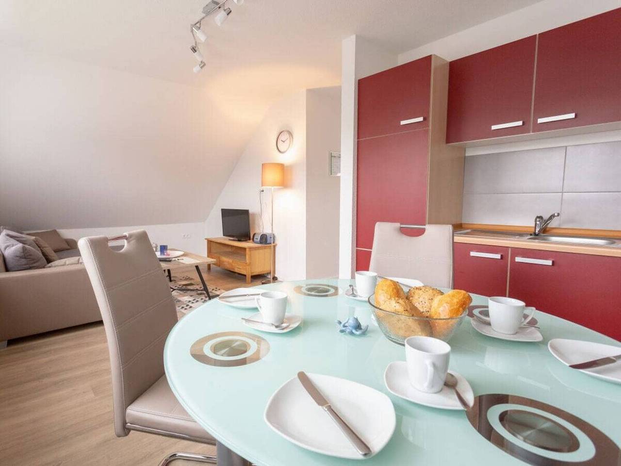 Apartamento vacacional con 2 dormitorios in Norddeich, Norden y sus alrededores