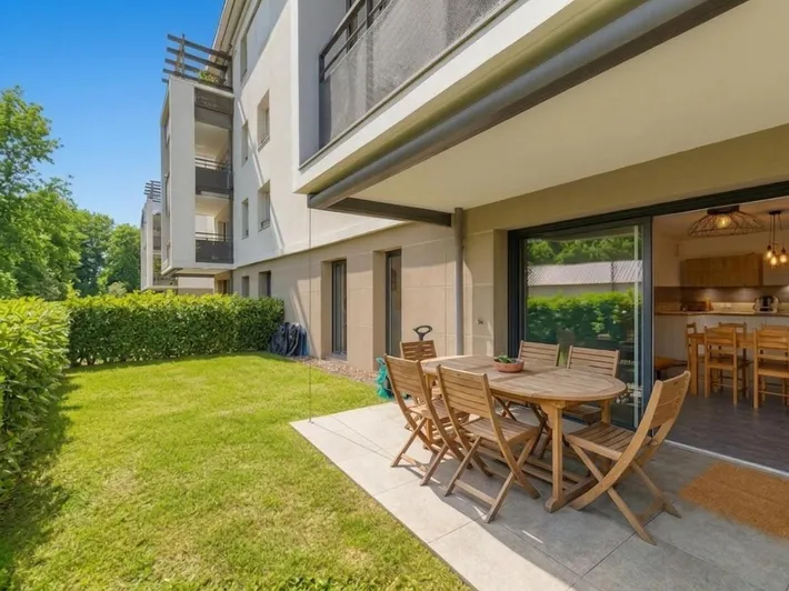 Apartamento de vacaciones para 6 personas, con jardín y terraza - 1