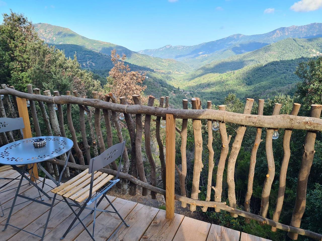 Ecolodge San Petrone, cabane en bois au cœur du maquis in Poggio-Marinaccio, Parc naturel régional de Corse