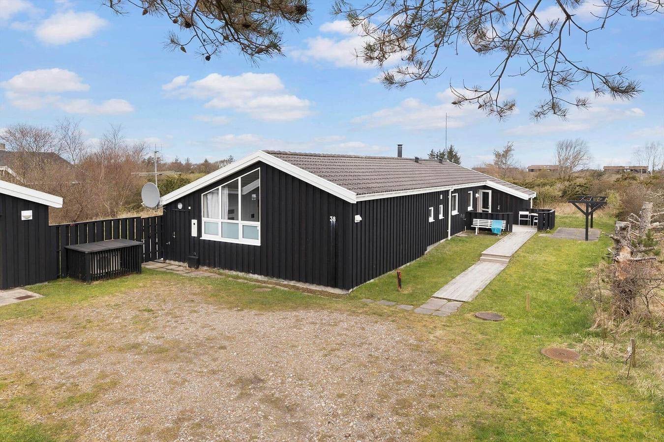 Tv1590 Hirtshals - Øster Kjulvej 38 in Hirtshals region, Tannisbucht