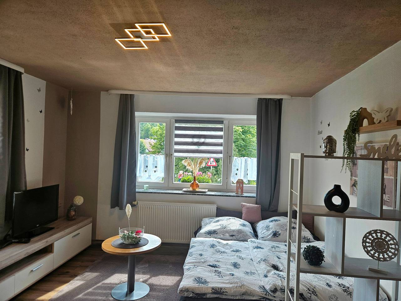 Ganze Wohnung, Ferienwohnung 'Auszeit Zwischen Fellnasen' mit Bergblick, Privatem Garten und Wi-Fi in Ochsenkopf, Bischofsgrün