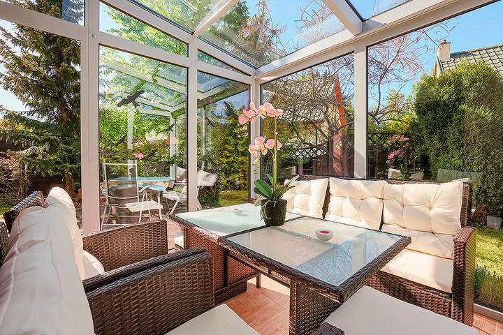 Ferienhaus für 6 Personen, mit Garten