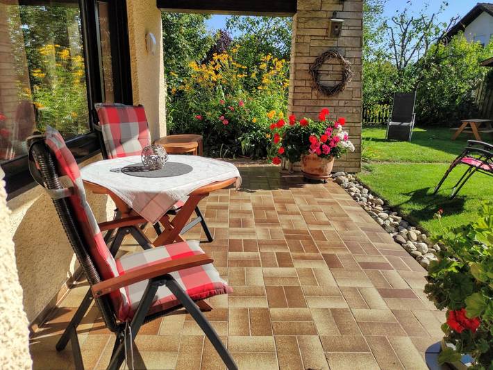 Ferienwohnung für 3 Personen, mit Balkon und Terrasse sowie Garten in der Fränkische Schweiz