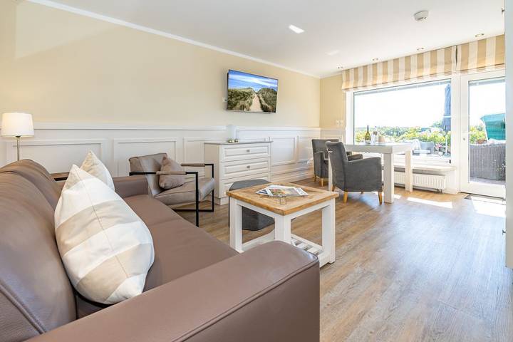 Ferienwohnung für 4 Personen, mit Sauna und Ausblick sowie Terrasse in Kampen (Sylt) - 3