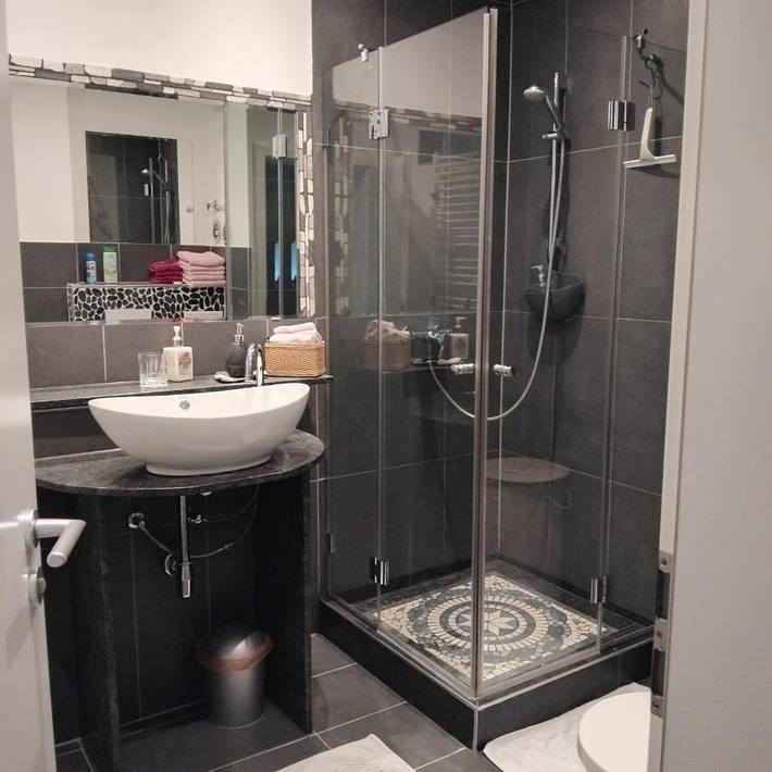 Ferienwohnung für 3 Personen, mit Balkon und Terrasse sowie Garten und Ausblick in Leimen - 3