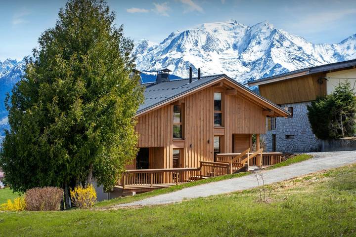 Chalet pour 9 personnes, avec Terrasse et Jardin à Combloux - 4