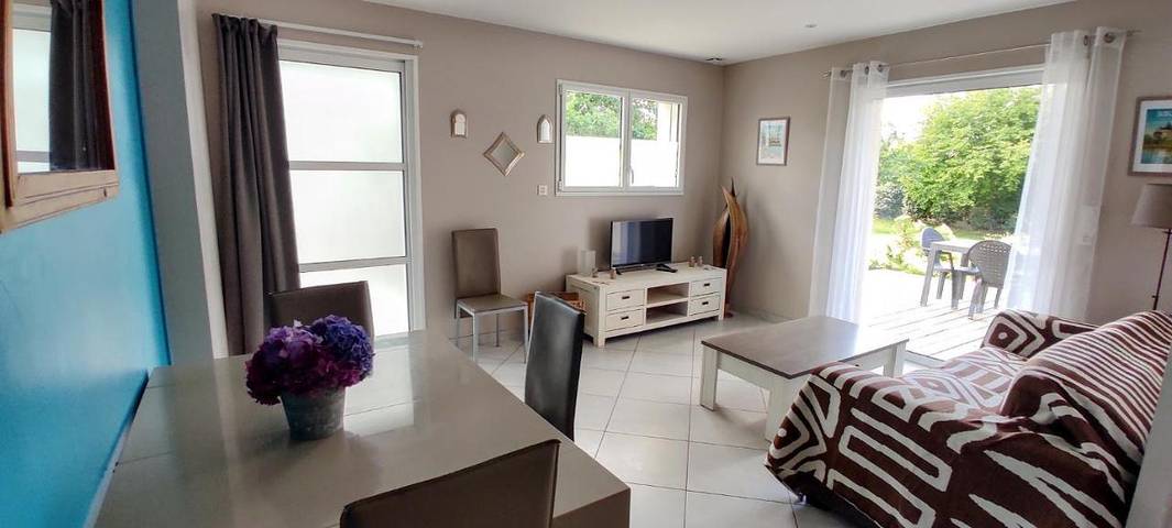 Maison de vacances pour 4 personnes, avec Terrasse ainsi que Jardin et Vue