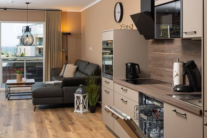 Ganze Wohnung, 2025 fertiggestellte FeWo mit Sauna & Whirlwanne in Strandnähe Grömitz in Grömitz, Ostholstein