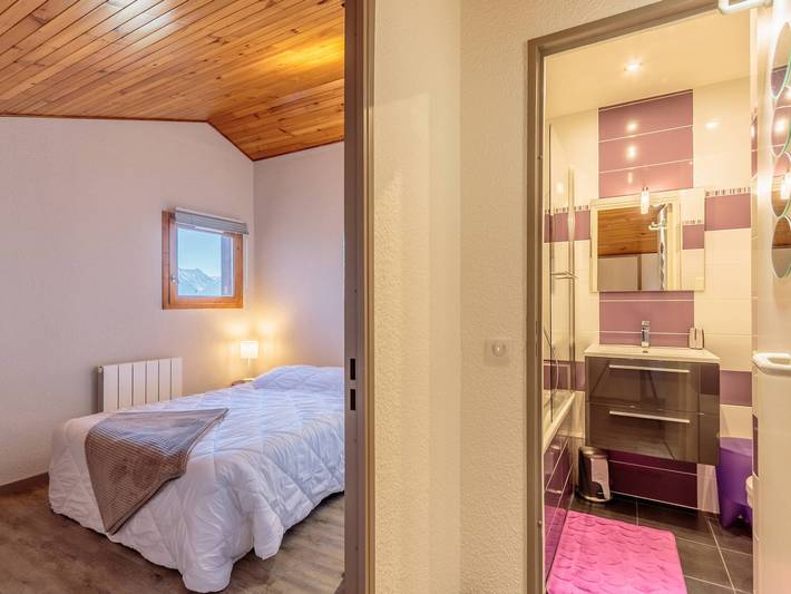 Ganze Wohnung, Duplex 38m², 5 Pers, 2 TVs, Balkon, Skischrank in Bellentre, La Plagne-Tarentaise