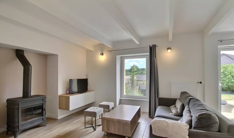 Gîte pour 4 personnes, avec Jardin