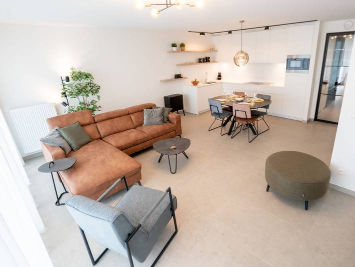 Vakantiewoning voor 4 personen, met balkon en tuin in Oostende