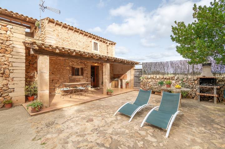 Ferienhaus für 4 Personen, mit Balkon und Garten in Campos