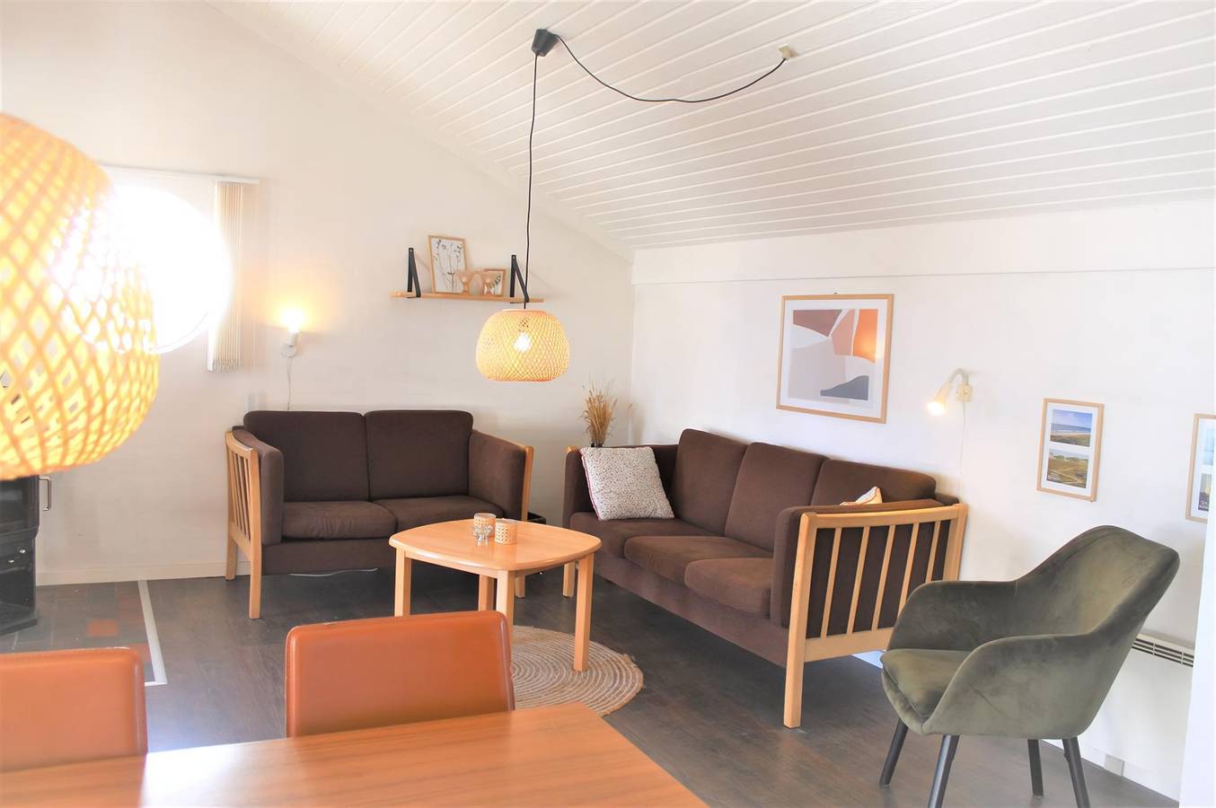 Stunning home in Hvide Sande w/ 3 Bedrooms, Sauna and Wifi in Bjerregård, Holmsland Klit
